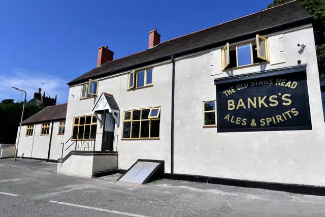 The Old Stags Head exterior, featured in BBC News coverage of the reopening