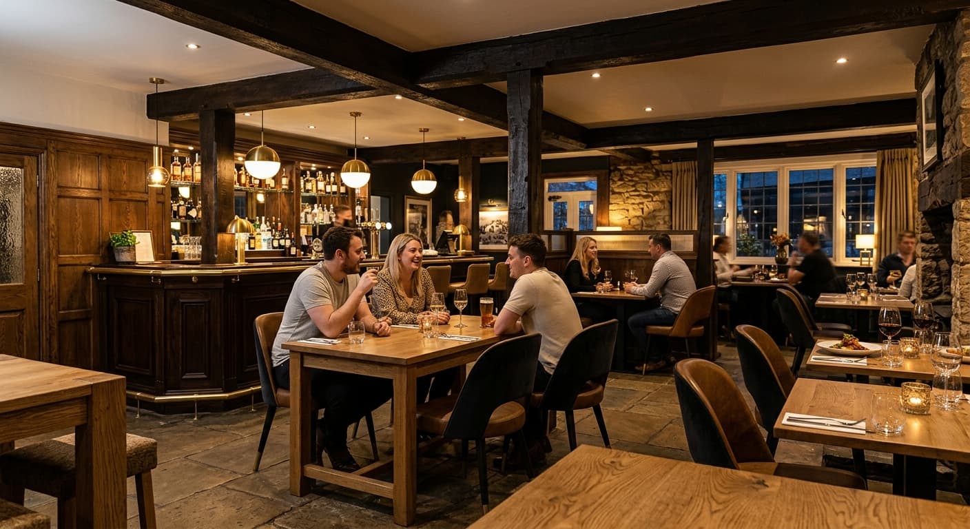 The Old Stags Head Refurbished Historic Interior