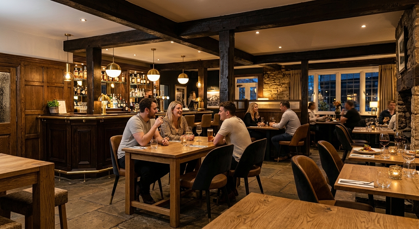 The Old Stags Head Refurbished Historic Interior